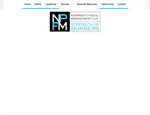 Tablet Screenshot of npfm.com